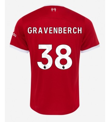 Liverpool Ryan Gravenberch #38 Hjemmebanetrøje 2023-24 Kort ærmer